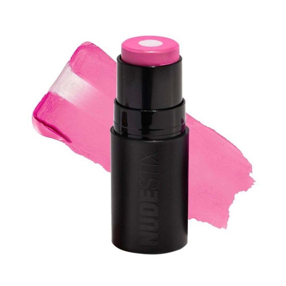 NUDESTIX Matte & Glow Core Blush Stick - Magenta Magic